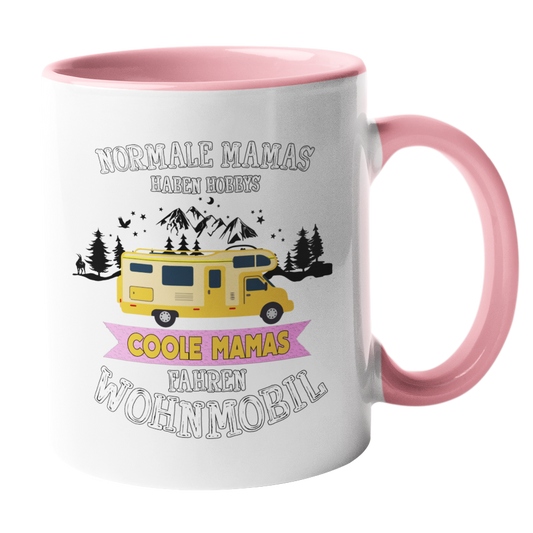 Camping-Tasse "Coole Mamas" Handmade-Lifestyle
