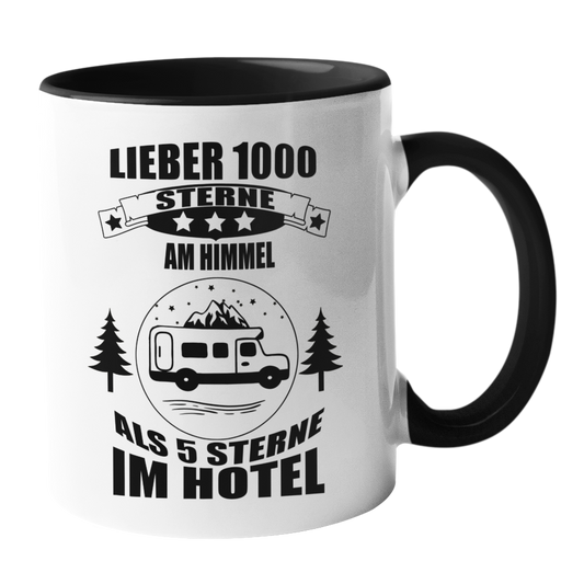Camping-Tasse "1000 Sterne am Himmel" Handmade-Lifestyle