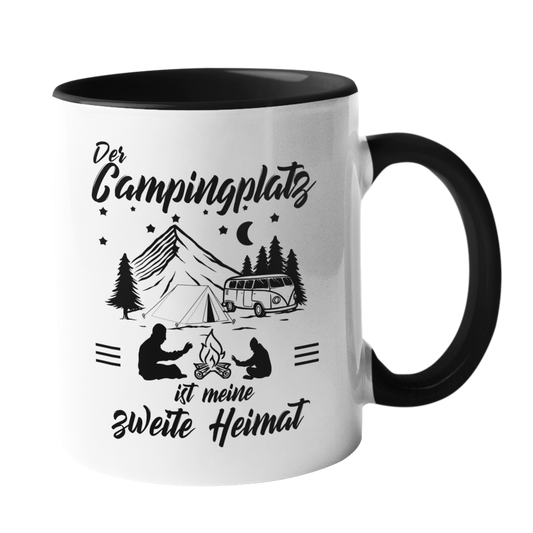 Camping-Tasse "Meine zweite Heimat" Handmade-Lifestyle
