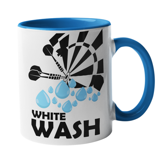 Darts Tasse "White Wash" Handmade-Lifestyle