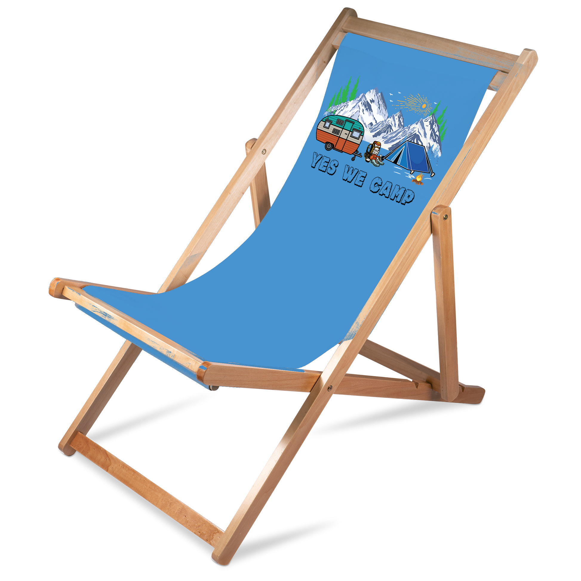 campingstühle wecamp Liegestuhl Camping "Yes we camp"