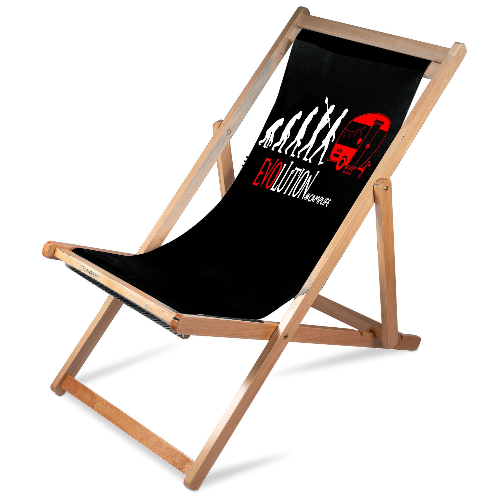 Liegestuhl Camping