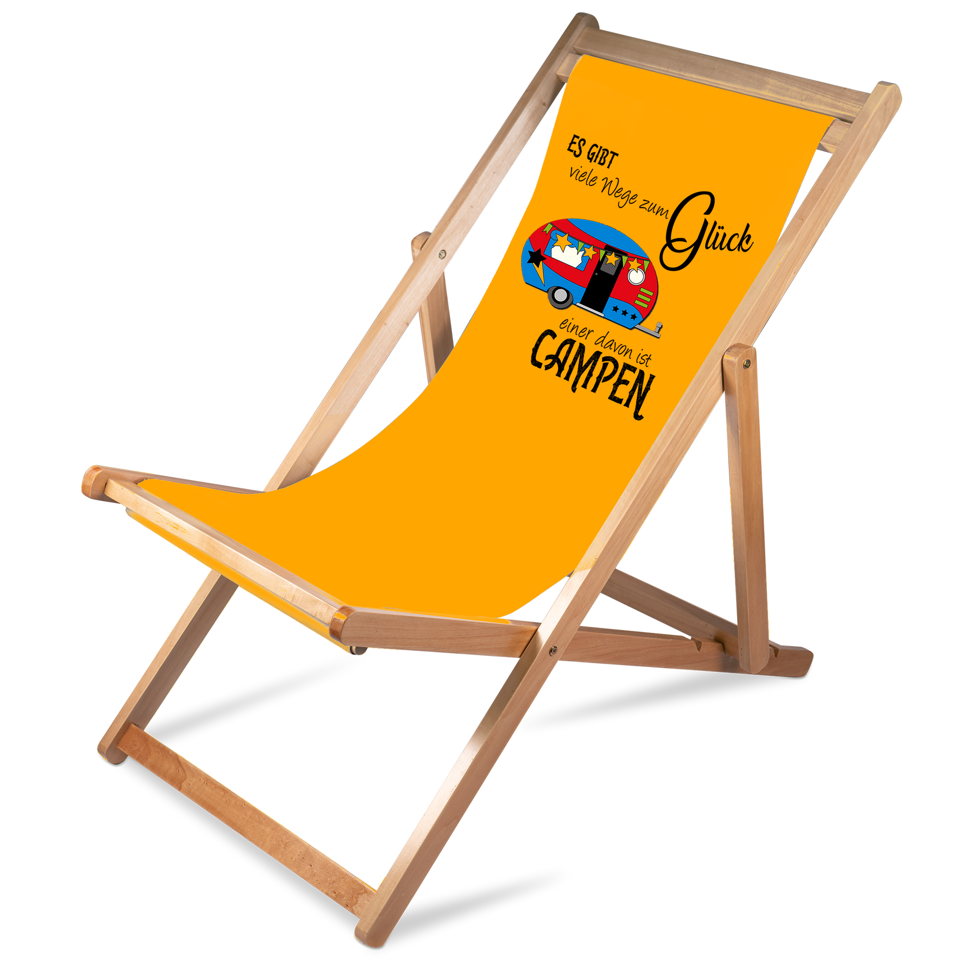 Liegestuhl Camping