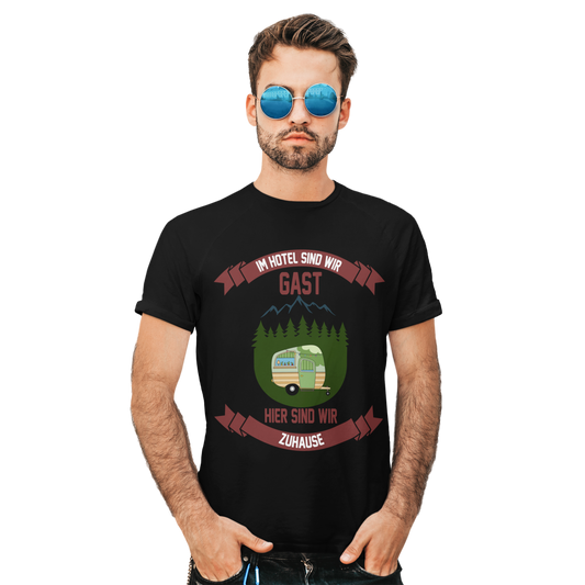 T-Shirt "Hier sind wir Zuhause" Handmade-Lifestyle