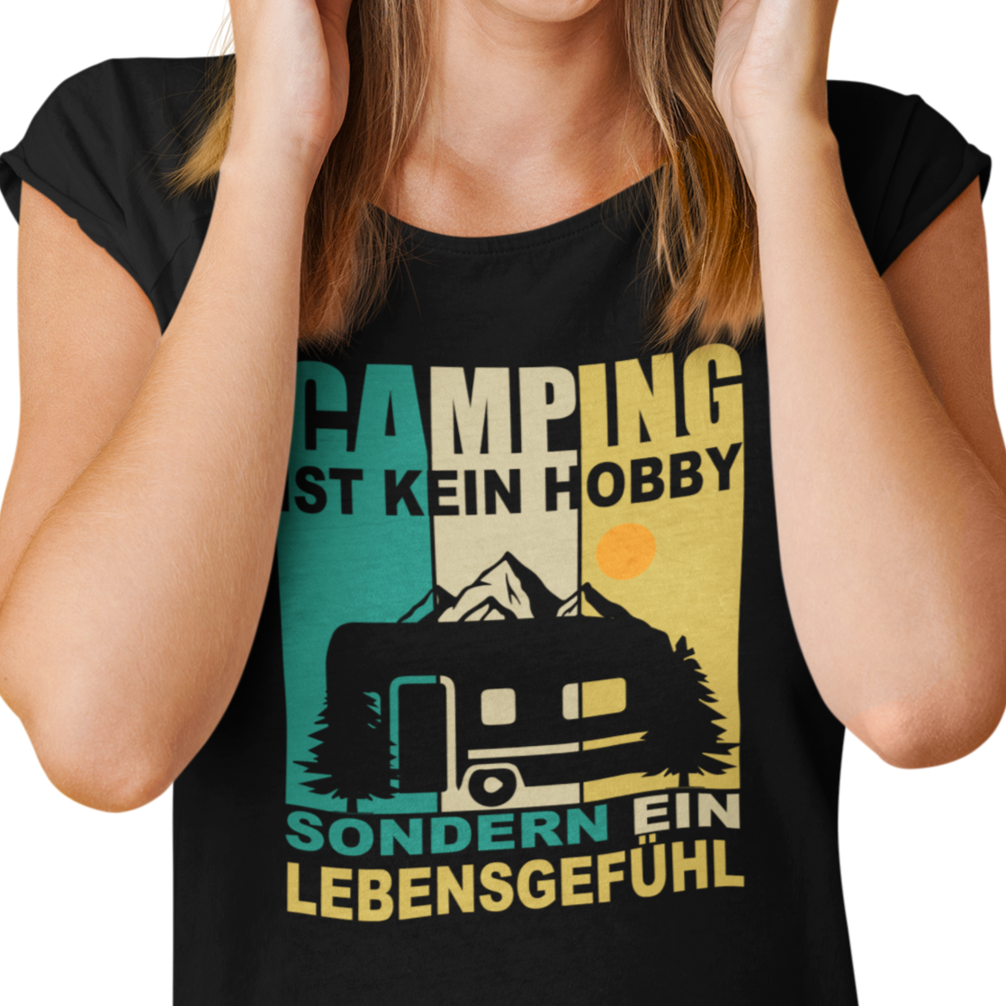 Camping T-Shirt "Camping ist kein Hobby" Handmade-Lifestyle