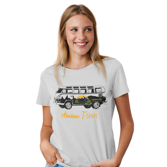 Camping T-Shirt "Abenteuer" Handmade-Lifestyle