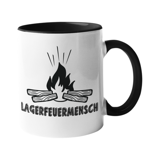 Camping-Tasse "Lagerfeuermensch" Handmade-Lifestyle