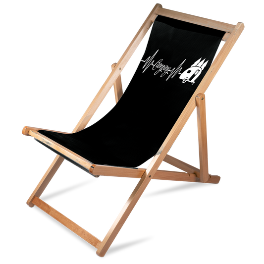 Liegestuhl Camping "Camping Heartbeat" Handmade-Lifestyle