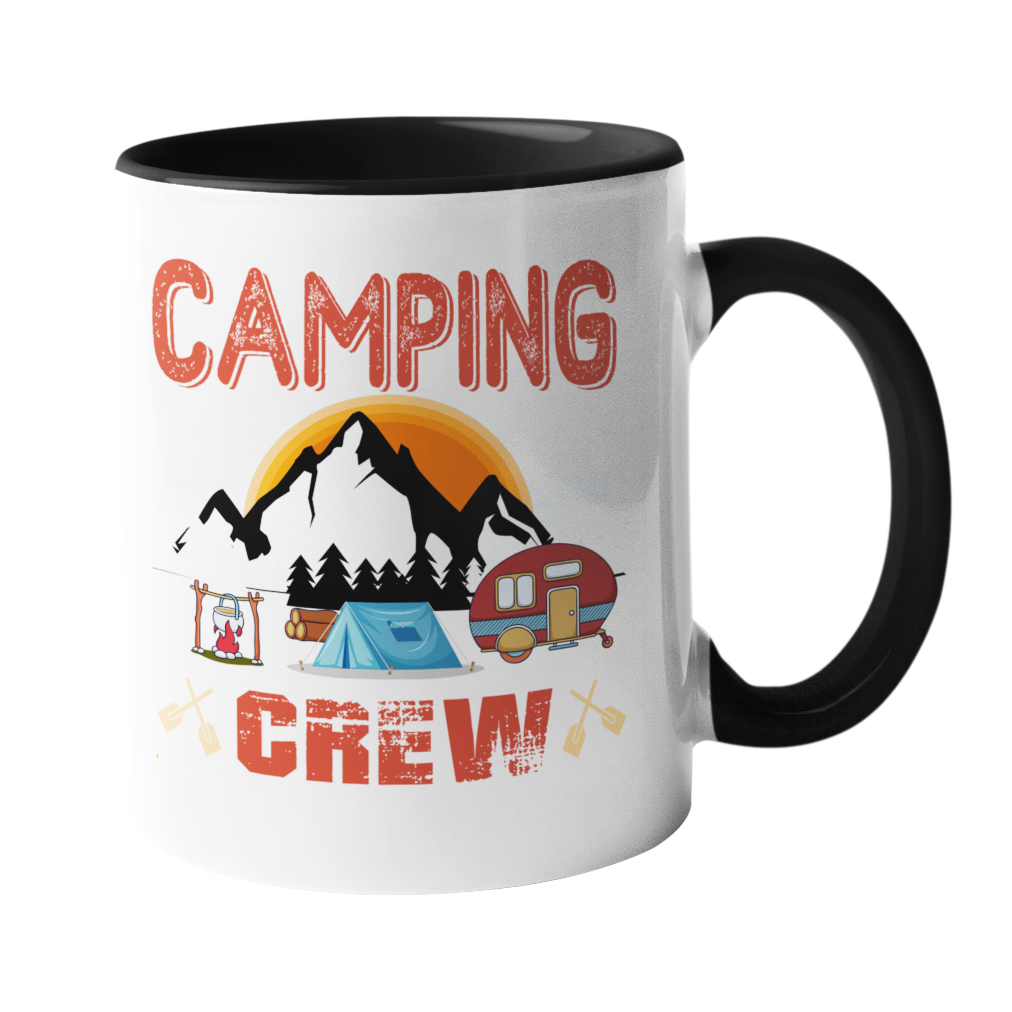 Camping-Tasse "Camping Crew" Handmade-Lifestyle