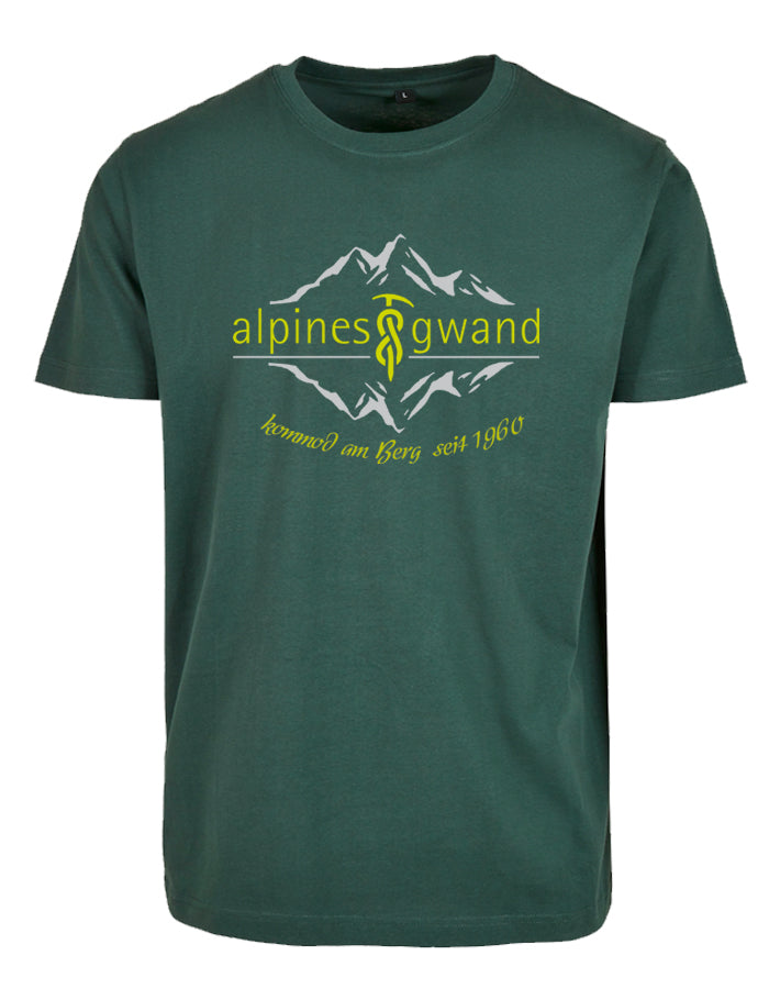 Fair T-Shirt "Alpines Gwand - gelb" Allgäu Häs