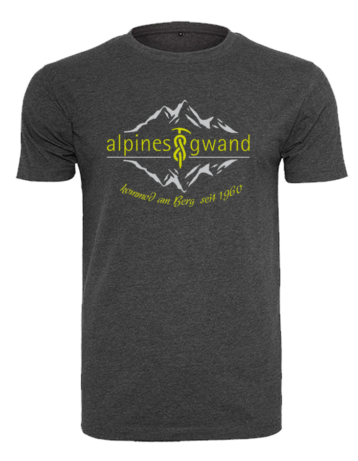 Fair T-Shirt "Alpines Gwand - gelb" Allgäu Häs