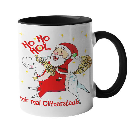 Tasse Einhorn mit Spruch "Glitzerstaub" Handmade-Lifestyle