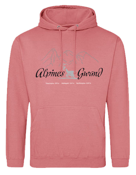 Fair Hoodie "Alpine Ziegen" Allgäu Häs