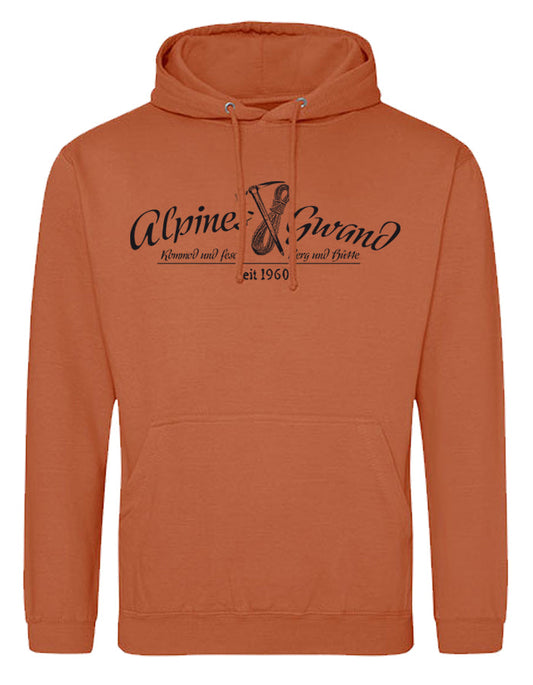 Fair Hoodie "Alpines Gwand - schwarz" Allgäu Häs