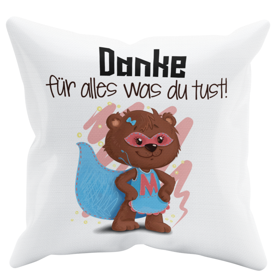 Kissen "Danke für alles" Handmade-Lifestyle