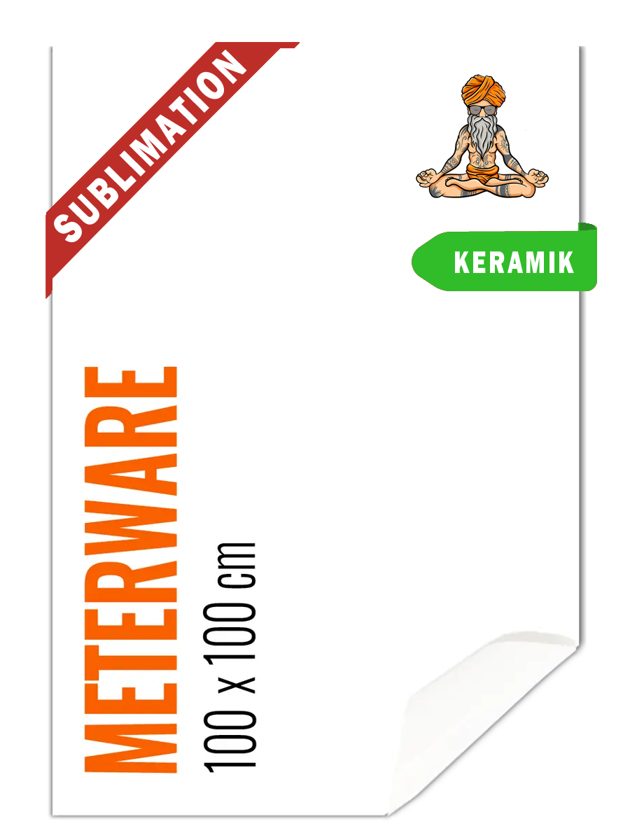 Sublimation Transfer 100 cm x 100 cm - KERAMIK druck-guru