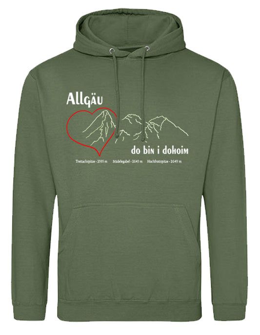 Fair Hoodie "Dohoim" Allgäu Häs