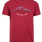 Fair T-Shirt "Alpines Gwand Blau|rot" Allgäu Häs