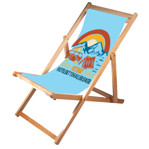 Liegestuhl Camping "Hotelbettenallergiker" Handmade-Lifestyle