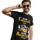 Camping T-Shirt "Zum Camping geboren" Handmade-Lifestyle