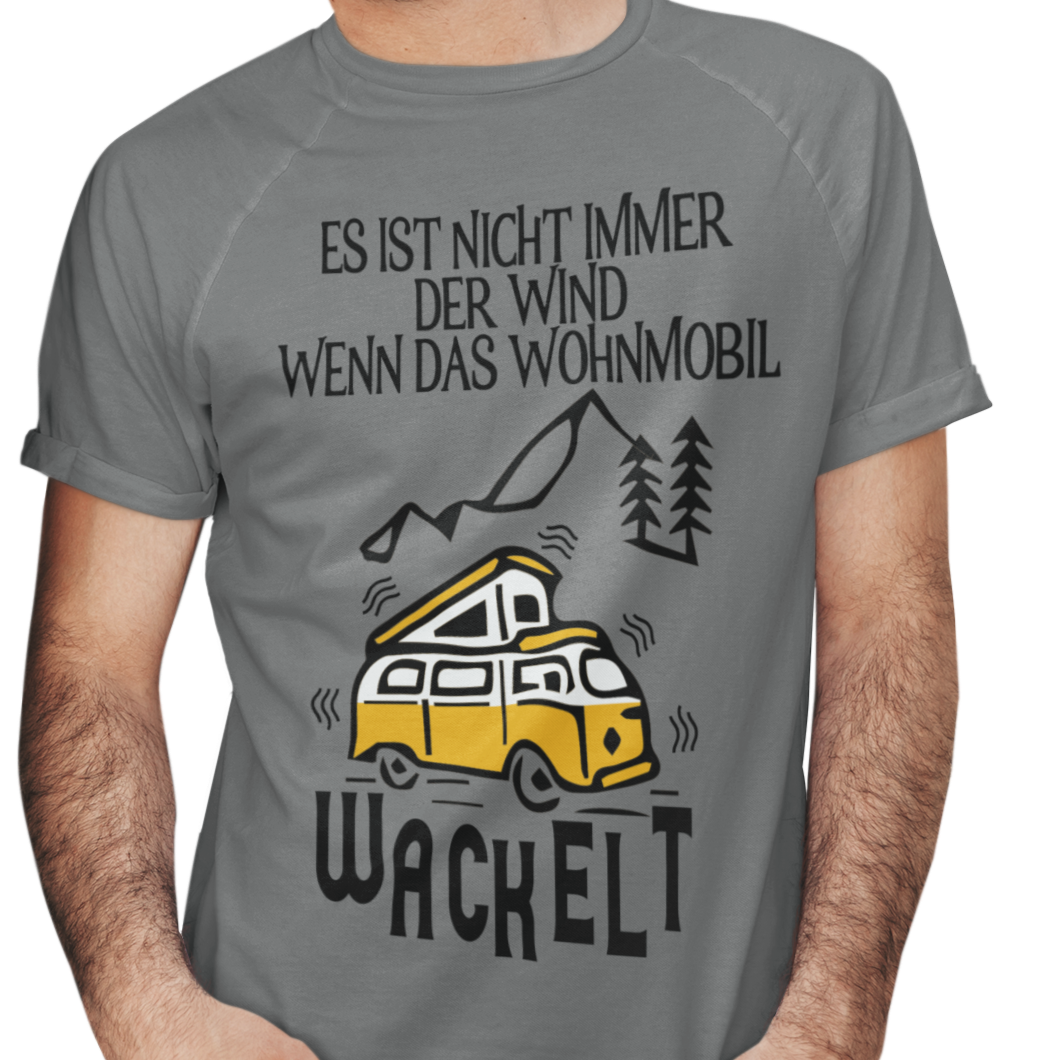 T-Shirt "Wohnmobil wackelt" Handmade-Lifestyle