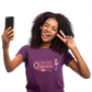 Dart T-Shirt "Dart Queen" Handmade-Lifestyle